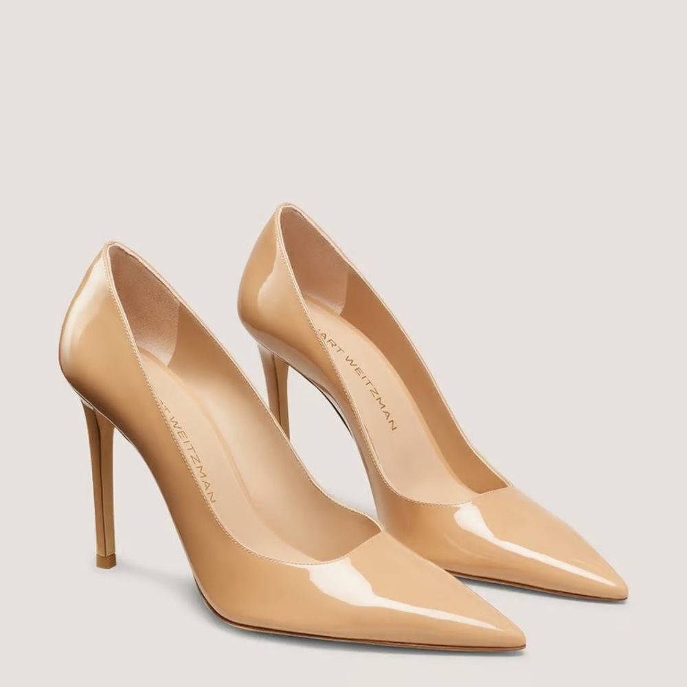 BRAND NEW Stuart Weitzman Power Pump 85 Tan 6.5